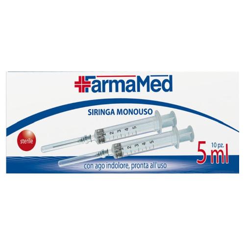 Farmamed Set siringhe Monouso 10 pz da 5 ml 5236