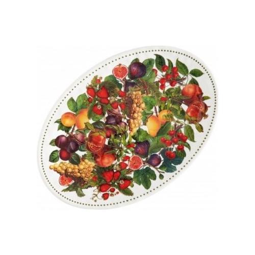 Brandani Vassoio Ovale Melamina (50x35cm) PRIMIZIE Multicolor 52179
