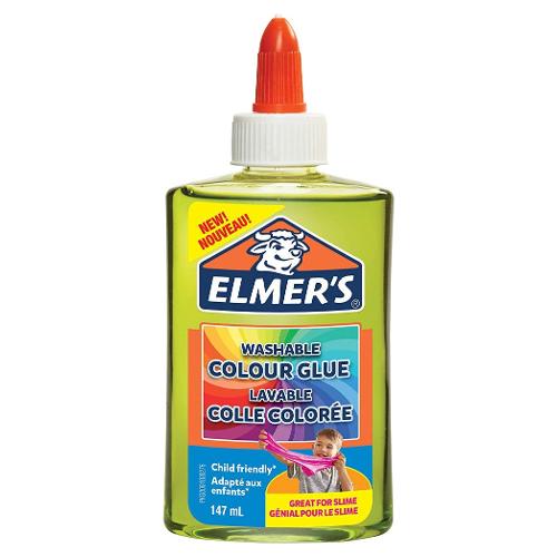 Elmer's Colla vinilica per Slime Verde traslucido flacone 147 ml 2109504