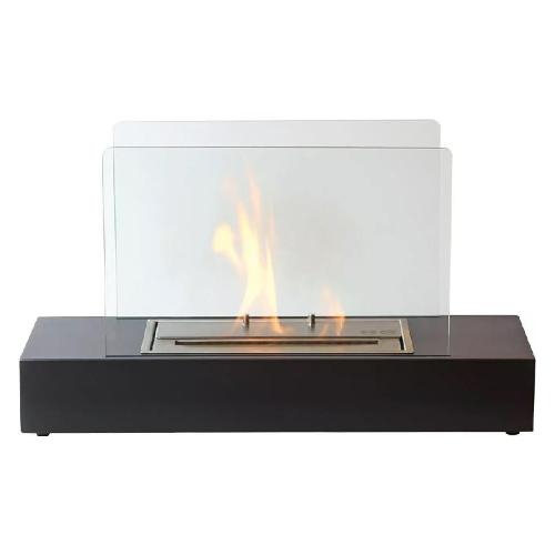 Tecno Air System Biocamino 2kW MANTOVA Da Tavolo Black