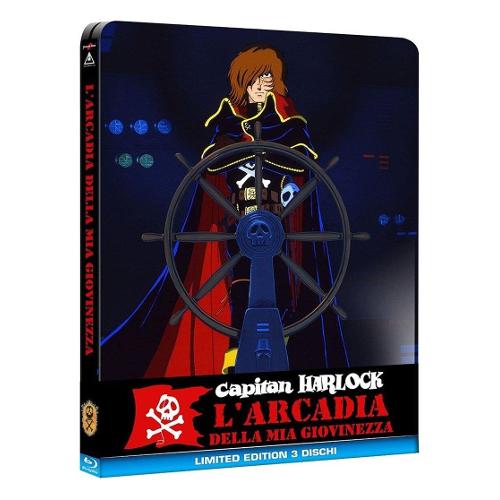 Nd Blu Ray Capitan Harlock L'Arcadia Della Mia Giovinezza (Steelbook Limited Edition) (Blu Ray+2 Dvd) - Tomoharu Katsumata 58971