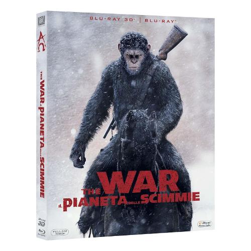 Warner Entertainment Blu Ray War il Pianeta Delle Scimmie (Blu Ray 3D+Blu Ray) - Matt Reeves 53479