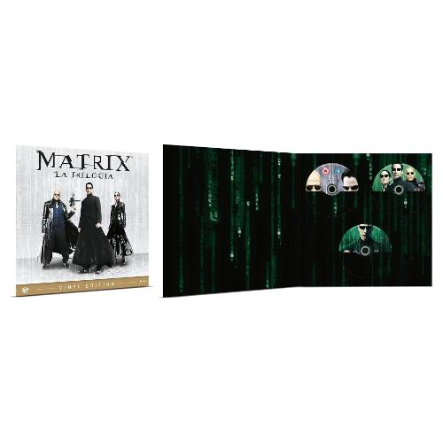 Warner Entertainment Blu Ray Matrix La Trilogia Vinyl Edition (3 Blu Ray) - Andy Wachowski, Larry Wachowski 55138