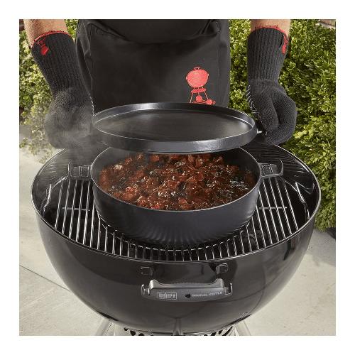 Weber Cocote 2 in 1 ghisa (33,5x12,3cm) Nero 8857
