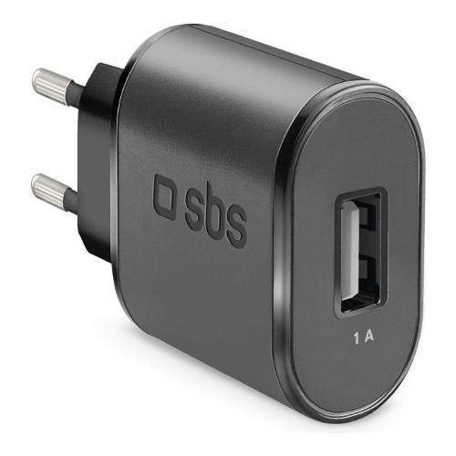 Sbs Caricabatterie USB Type-A WALL CHARGER 5W Black TETR1USB1A
