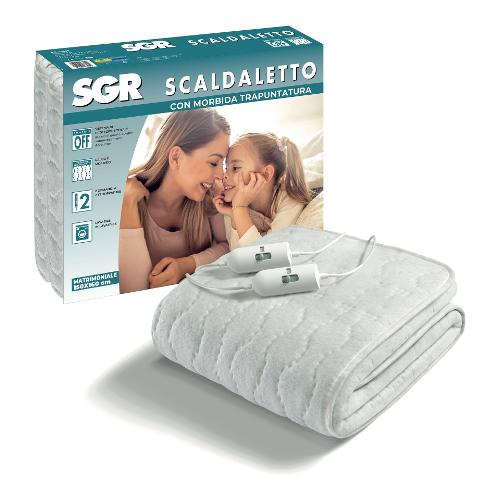 Imetec Scaldasonno SCALDALETTO SGR due piazze White 16804 2 T