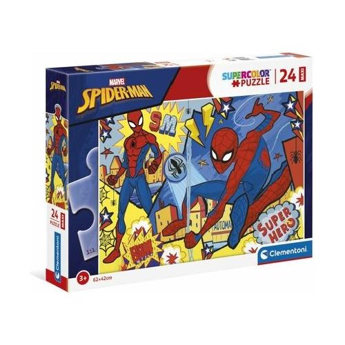 Clementoni Puzzle 24 pz Maxi 3-5a MARVEL SPIDERMAN 24216