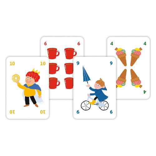 Clementoni- Rubamazzo, Carte da Gioco per Bambin CLEMENTONI