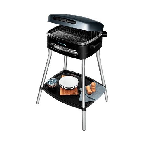 Barbecue elettrico Perfectcountry 2,0 kW Black e Silver 03061