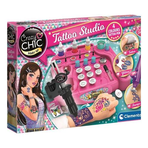 Clementoni Tatoo Studio Make up CRAZY CHIC 18602