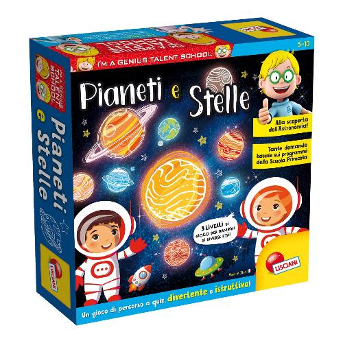 Lisciani Gioco educativo Pianeti e Stelle I'M A GENIUS 89284