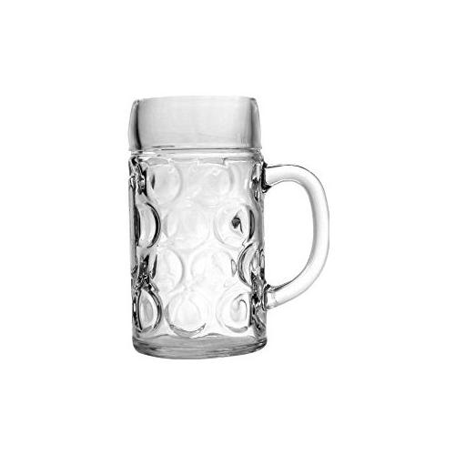 Bormioli Rocco Bicchiere Birra (570ml) con manico Trasparente