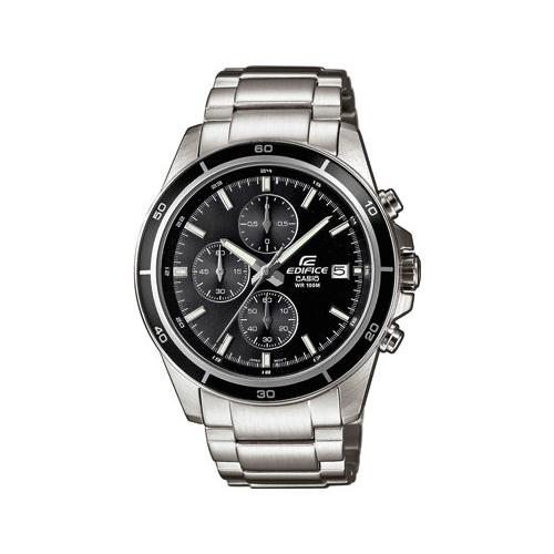 Casio Orologio EDIFICE Classic Black e Silver EFR 526D 1AVUEF