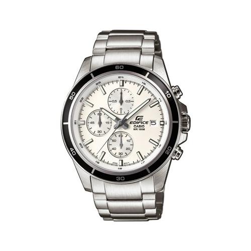 Casio Orologio EDIFICE Classic White e Silver EFR 526D 7AVUEF
