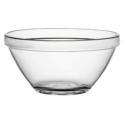 Bormioli Rocco Insalatiera Vetro temperato (23cm) impilabile POMPEI Trasparente