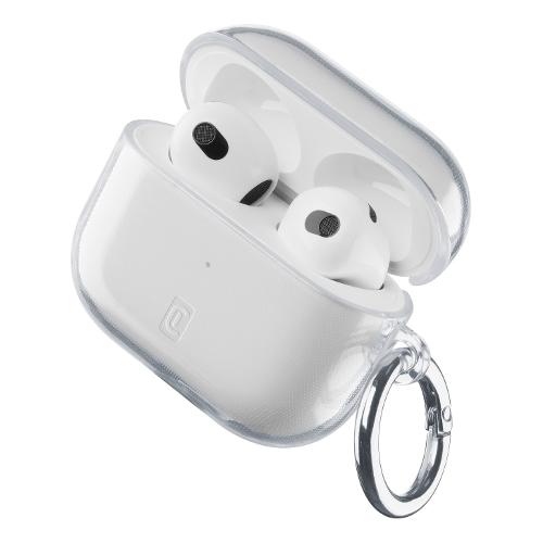 Cellular Line Custodia protettiva auricolari CLEAR AirPods 3 Trasparente CLEARAIRPODS3T