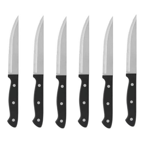 Brandani Set coltelli bistecca Inox 6 pz lama dentata 52014
