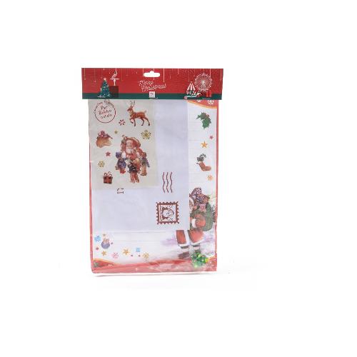 Mercury Decoro lettera Babbo Natale con accessori (21x29 cm) 29522