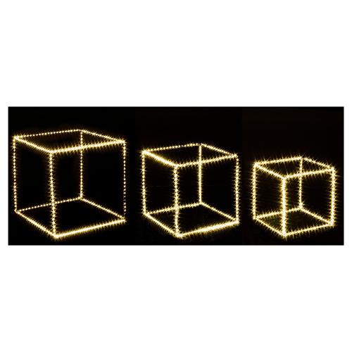 Bizzotto Decoro Cubo microled medio (35x35x35 cm) nr 320 luci 0932106a