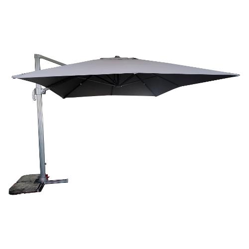 Amicasa Ombrellone alluminio ELIOS Grey (4x3mt)