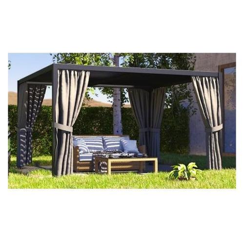 Amicasa Pergola alluminio Antracite (4x3mt)