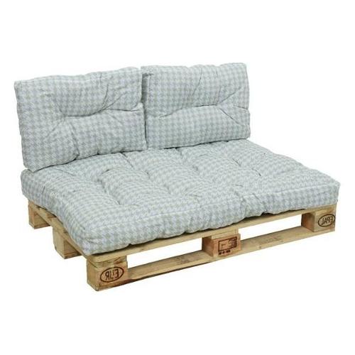 Amicasa Cuscino divano tessuto 2 posti Grigio 9878440