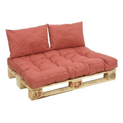 Amicasa Cuscino divano tessuto 2 posti Ruggine 9878456