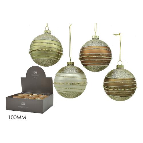 General Trade Pallina albero Assortito 402957 (10cm)