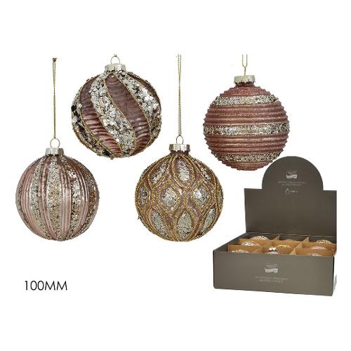 General Trade Pallina albero Assortito 403952 (10cm)