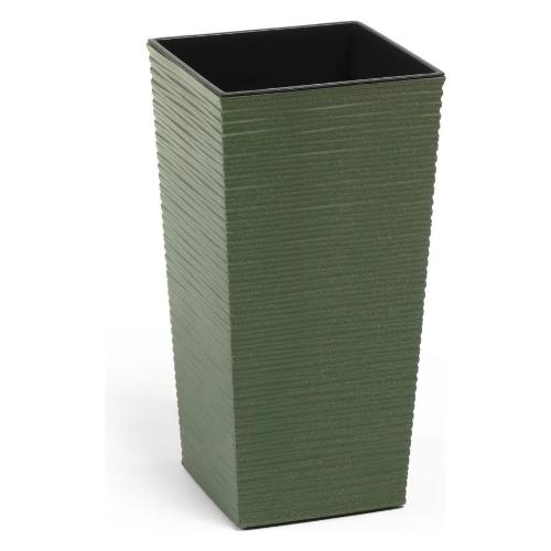 Lamela Vaso piante alto quadro Finezia Eco Dluto verde (40x40x75,3 cm) 834 42