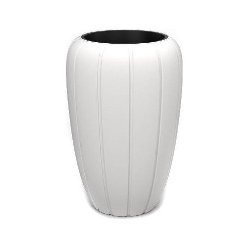 Lamela Vaso piante alto tondo GAJA bianco (40x60 cm) 896 05