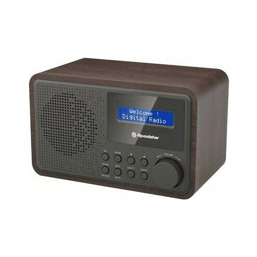 Roadstar Radio TRENDY Dab+ Legno e Nero HRA 700D+ WD