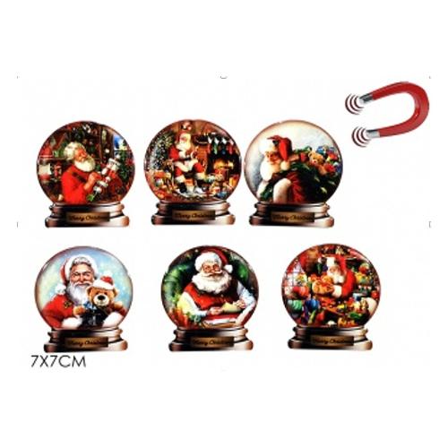 General Trade Decoro Magnete Natalizio Palla 7 cm Assortito (7 cm) 582027