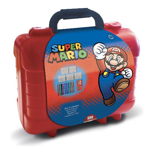 Multiprint Kit colori Travel Set 19 pz SUPER MARIO 42104