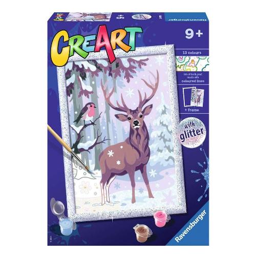 Ravensburger Set per dipingere Gli Amici Del Bosco CREART 20078