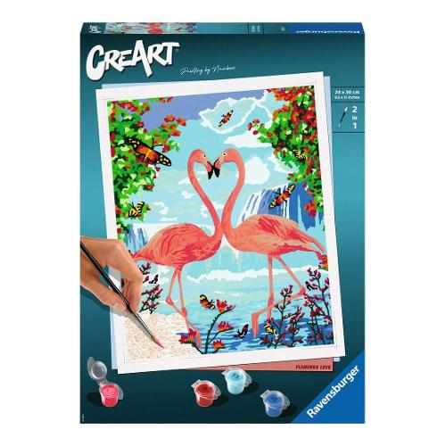 Gioco creativo CREART Fenicotteri Innamorati 28991