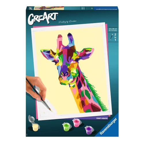 Ravensburger Set per dipingere Giraffa CREART 28993