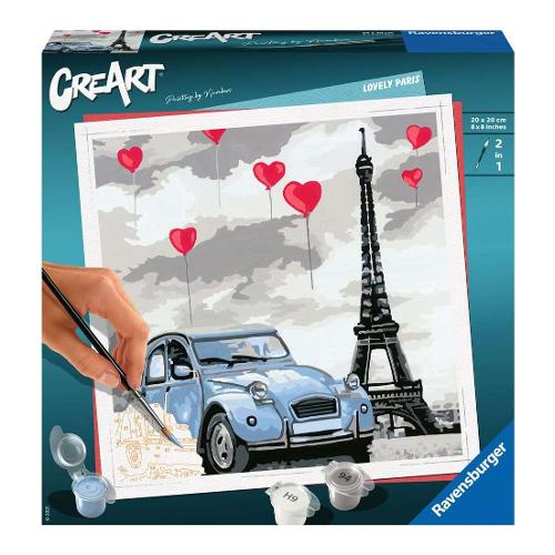 Ravensburger Set per dipingere Parigi CREART 28996