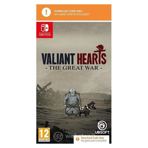 Ubisoft SWITCH Valiant Hearts The Great War Remastered PEGI 12+ 300123275