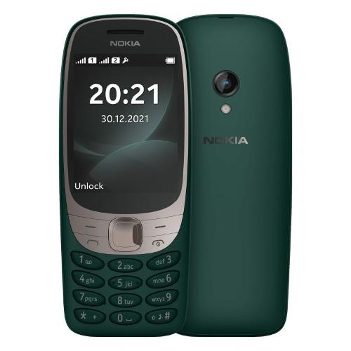 Nokia Cellulare 2G Gprs 6310 Dual Sim 2021 Dark green NO6310DS GR