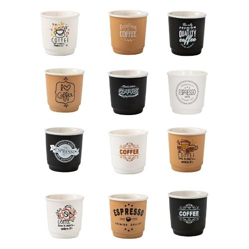 Brandani Bicchierino caffè (6x6cm) Assortito 53781