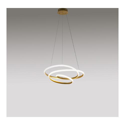 G.E.A. Luce Sospensione DIVA SP Oro (50x110cm) FDISO1 1 luce - LED - Max 39W