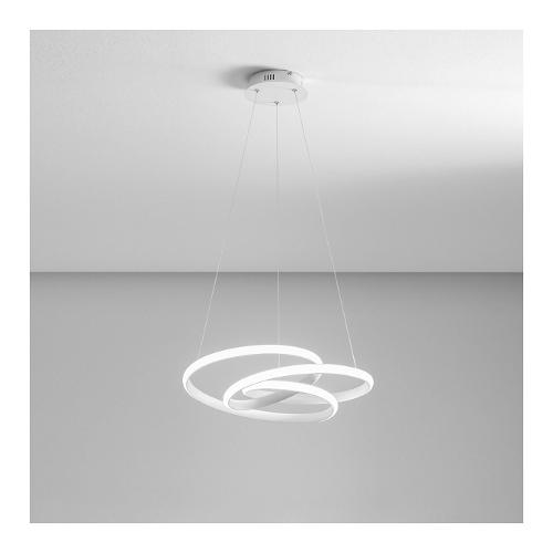 G.E.A. Luce Sospensione DIVA SG Bianco (65x110cm) FDISB3 1 luce - LED - Max 47W