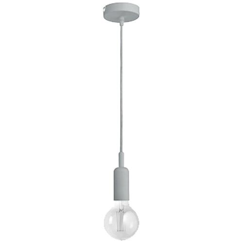 G.E.A. Luce Sospensione FLASH Grigio cemento (4,6x200cm) GSO095 1 luce - E27 - Max 40W