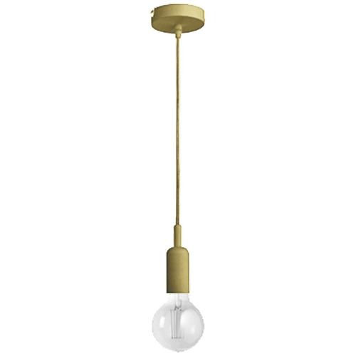 G.E.A. Luce Sospensione FLASH Ottone (4,6x200cm) GSO092 1 luce - E27 - Max 40W