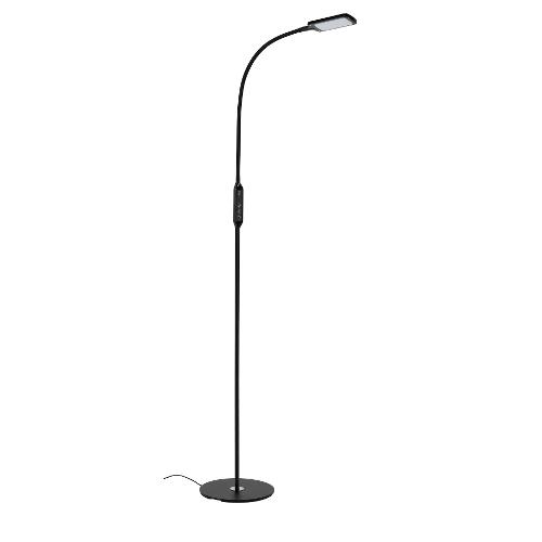 Briloner Lampada da terra OFFICE REMOTE Nero 1296015 (73,5x140cm) 1 luce - LED - Max 8W