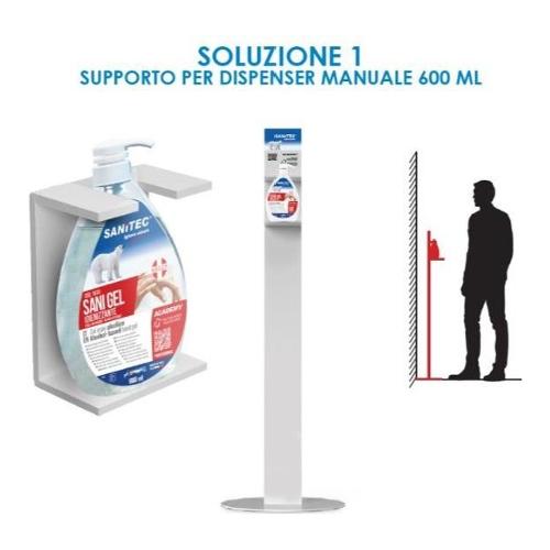 Italchimica Colonna igiene mani Bianco (37x118 cm) 318 S