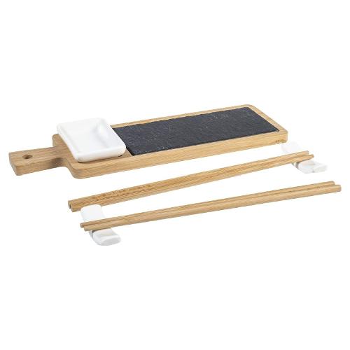 H&H Set sushi 9 pz Porcellana (9x9cm) 9737600