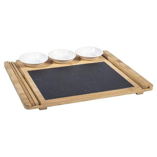 H&H Set sushi 9 pz Porcellana (24x24cm) 9737900