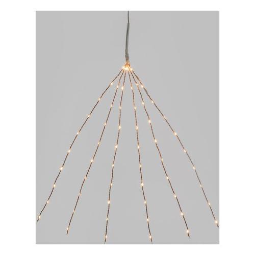 Lotti Filo (1+0,6mt) 60 luci Bianco caldo Ramo Microled CHRISTMAS 46900